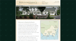 Desktop Screenshot of baxleysmithwick.com